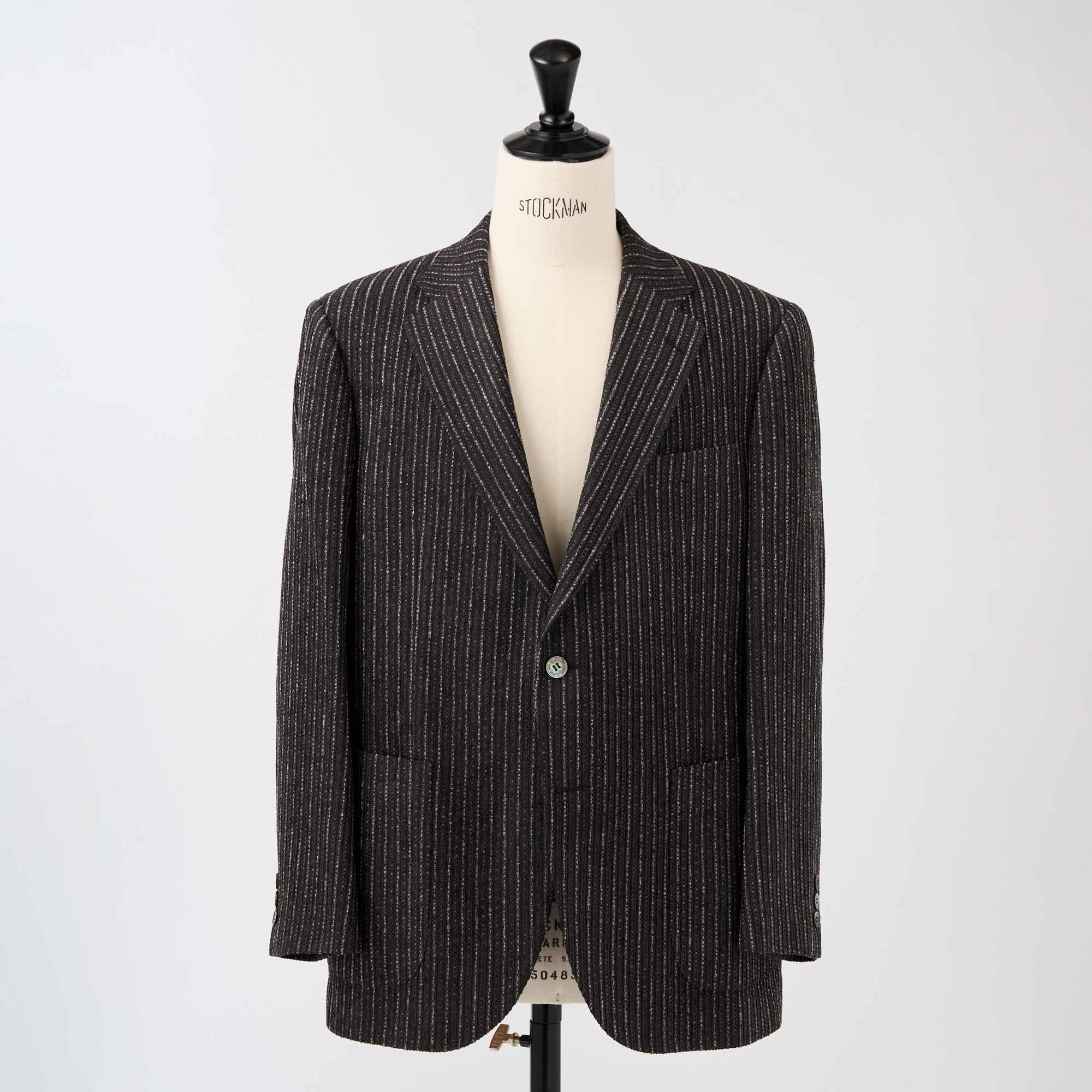 シルクモールジャケット（ダークブラウン）