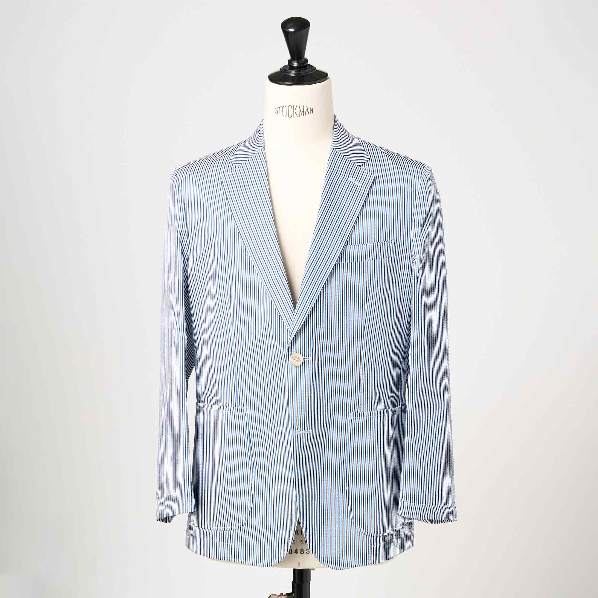 ポリエステルシルクサッカー ジャケット