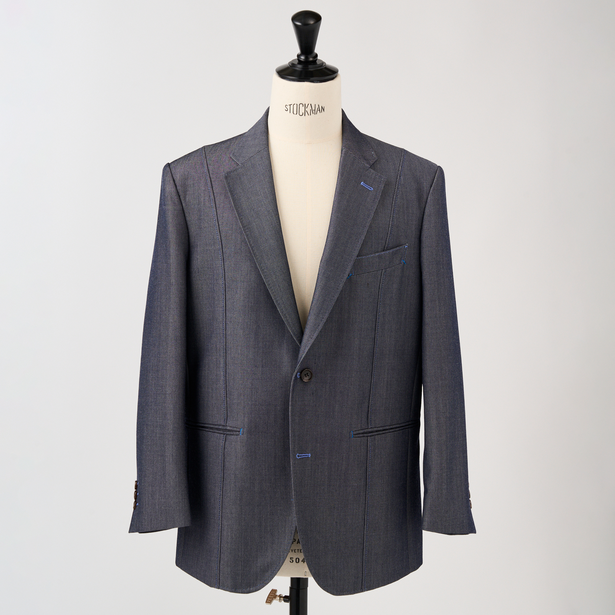 ウールデニムジャケット（インディゴブルー）