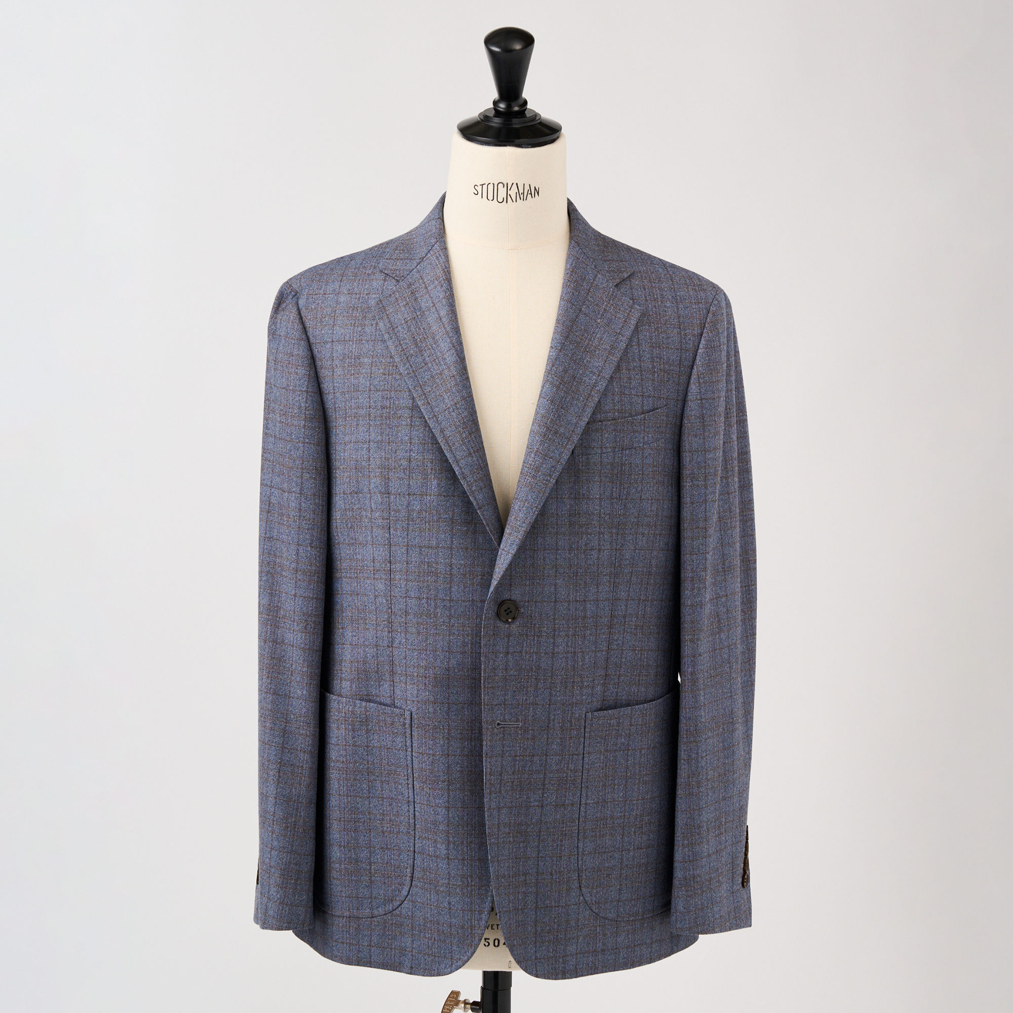 ウールウインドペンジャケット（ブルーグレー）